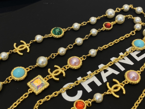 Replica Womens Jewelry Chanel CC Pearls Necklace A39PP280 AA183444