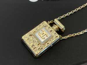 Replica Womens Jewelry Chanel Gold Bottle Chain Necklace AB8585 A39PP380 AA183441