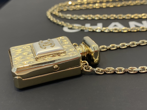 Replica Womens Jewelry Chanel Gold Bottle Chain Necklace AB8585 A39PP380 AA183441