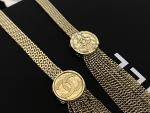 Replica Womens Jewelry Chanel Gold Tassel Chain Necklace AB7987 A39PP380 AA183440