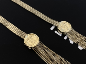 Replica Womens Jewelry Chanel Gold Tassel Chain Necklace AB7987 A39PP380 AA183440