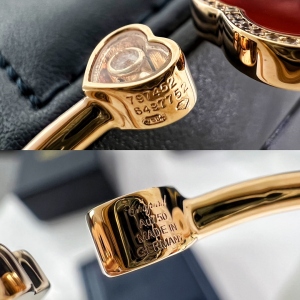 Replica Womens Jewelry Chopard VIP Happy Hearts Diamond Bracelet A62PP280 AA183453