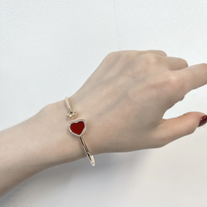 Replica Womens Jewelry Chopard VIP Happy Hearts Diamond Bracelet A62PP280 AA183453