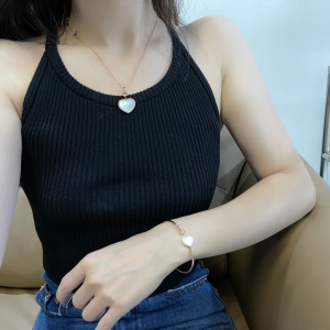 Replica Womens Jewelry Chopard VIP Happy Hearts Diamond Bracelet A62PP280 AA183453