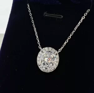 Replica Womens Jewelry Tiffany VIP Soleste Diamond Pendant Necklace A62PP290 AA183447