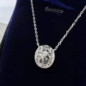 Replica Womens Jewelry Tiffany VIP Soleste Diamond Pendant Necklace A62PP290 AA183447