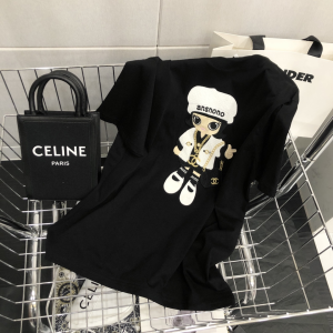 Chanel Lady Black Cotton T Shirt 