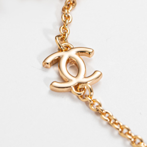 Replica Womens Jewelry Chanel CC Logo Pendant Necklaces Gold A152PP180 AA183980