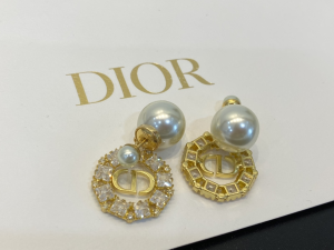 Replica Womens Jewelry Dior Tribales Earrings with White Pearl A39PP130 AA183816