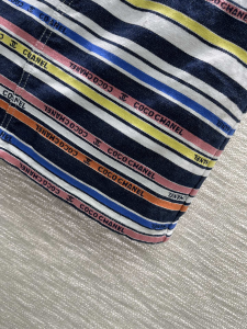 Replica Womens Clothing Chanel 2022 Multicolor Stripes Skirts SML A29PP380 AA184034