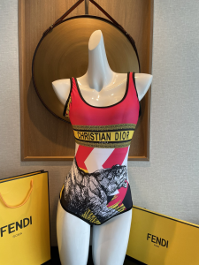 Dior Swimsuit Bikini Black 