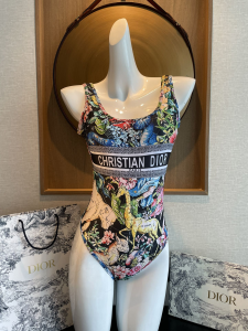 Dior Swimsuit Bikini Black 