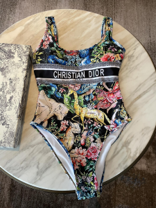 Replica Free Gift Dior Swimsuit Bikini Black SML A123PP105 AA184247