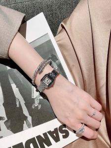 Replica Womens Jewelry Bvlgari VIP Serpenti Viper Diamonds Bracelet A62PP280 AA184233