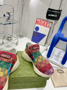 Replica Womens Shoes Gucci GG Multicolor Rhyton Sneaker 35 To 40 45 A151PP480 AA184432