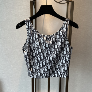 Replica Free Gift Dior Black Oblique Swimsuit Bikini SML A123PP105 AA184558