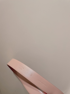 Replica Womens Belts Chanel CC Logo Beige Leather Belt 30MM A175PP240 AA184631