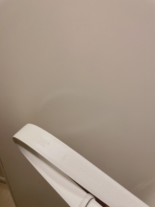 Replica Womens Belts Chanel CC Logo White Leather Belt 30MM A175PP240 AA184629