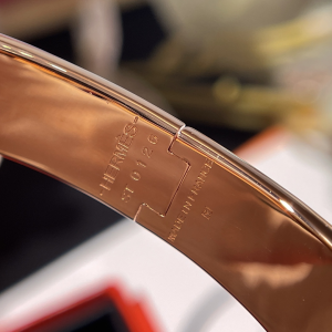 Replica Womens Jewelry Hermes Clic H Narrow Bracelet Light Blue A173PP280 AA184625