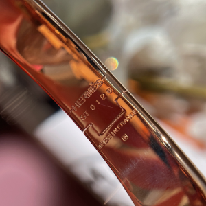 Replica Womens Jewelry Hermes Clic H Narrow Bracelet Pink A173PP280 AA184626