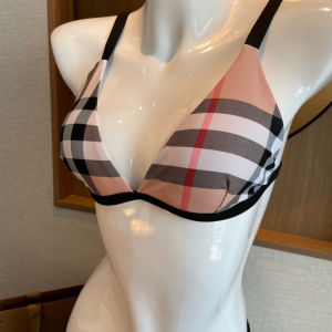 Replica Free Gift Burberry Vintage Check Cotton Swimsuit Bikini SML A123PP100 AA184901