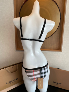 Replica Free Gift Burberry Vintage Check Cotton Swimsuit Bikini SML A123PP100 AA184901