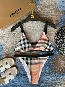 Replica Free Gift Burberry Vintage Check Cotton Swimsuit Bikini SML A123PP100 AA184901