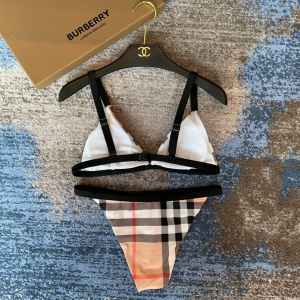 Replica Free Gift Burberry Vintage Check Cotton Swimsuit Bikini SML A123PP100 AA184901