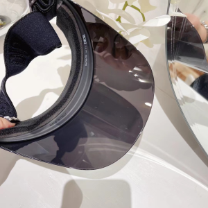 Replica Womens Hats Dior DiorClub V1U Visor Hat Cap Black A190PP180 AA185383