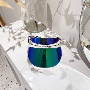 Replica Womens Hats Dior DiorClub V1U Visor Hat Cap Blue A190PP180 AA185380