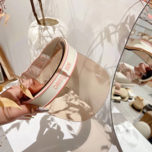 Replica Womens Hats Dior DiorClub V1U Visor Hat Cap Pink A190PP180 AA185384