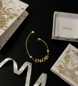 Dior Revolution Monogram Gold Bracelets 