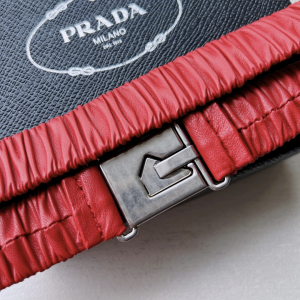 Replica Womens Belts Prada Red Elasticized Nappa Leather Belt 25MM A175PP240 AA185632