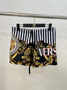 Versace Mens Medusa Black Shorts 