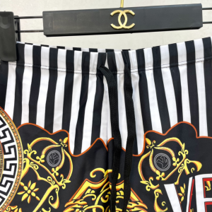 Replica Free Gift Versace Mens Medusa Black Shorts M To XXL A123PP85 AA185755