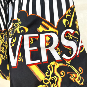 Replica Free Gift Versace Mens Medusa Black Shorts M To XXL A123PP85 AA185755