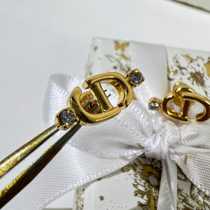 Replica Womens Jewelry Dior VIP CD Navy Diamond Earrings A62PP180 AA185839