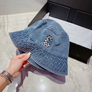 Replica Womens Hats Celine Blue Canvas Bucket Hat A190PP180 AA186259