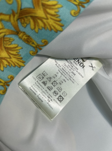 Replica Womens Clothing Fendi x Versace FF Logo Mini Dress Blue SML A40PP980 AA186275