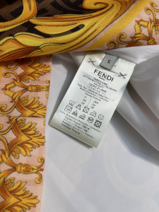 Replica Womens Clothing Fendi x Versace FF Logo Mini Dress Pink SML A40PP980 AA186276