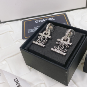 Replica Womens Jewelry Chanel Crystals CC 19 Earrings A152PP180 AA186377