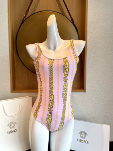 Versace Pink Swimsui Bikini 