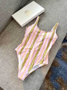 Replica Free Gift Versace Pink Swimsui Bikini SML A123PP105 AA186609