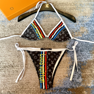 Replica Free Gift Louis Vuitton Monogram Swimsuit Bikini SML A123PP100 AA186705