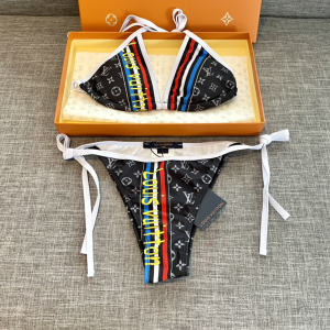 Replica Free Gift Louis Vuitton Monogram Swimsuit Bikini SML A123PP100 AA186705