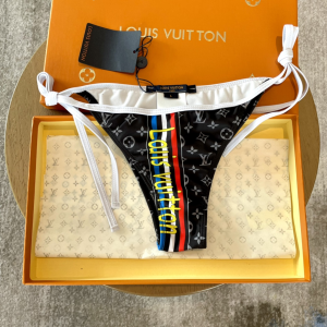 Replica Free Gift Louis Vuitton Monogram Swimsuit Bikini SML A123PP100 AA186705