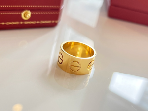Replica Womens Jewelry Cartier Yellow Gold Love Rings A62PP280 AA186809