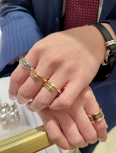 Replica Womens Jewelry Bvlgari Serpenti Viper Ring A152PP280 AA187242