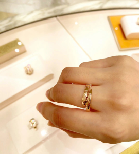 Replica Womens Jewelry Bvlgari Serpenti Viper Ring A152PP280 AA187242