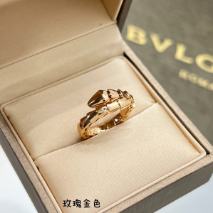 Replica Womens Jewelry Bvlgari Serpenti Viper Rings A62PP380 AA187701